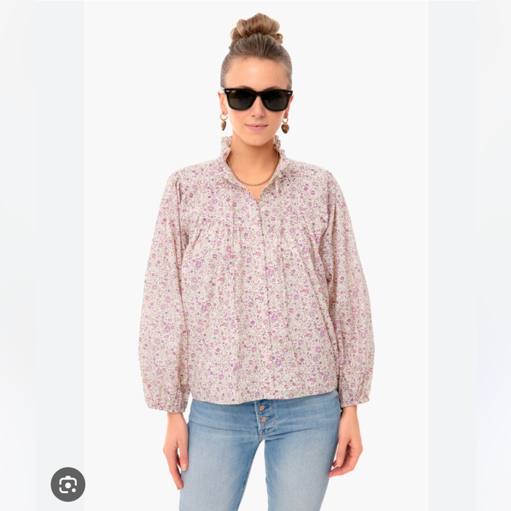 Emerson Fry Cecile Long Sleeve Blouse